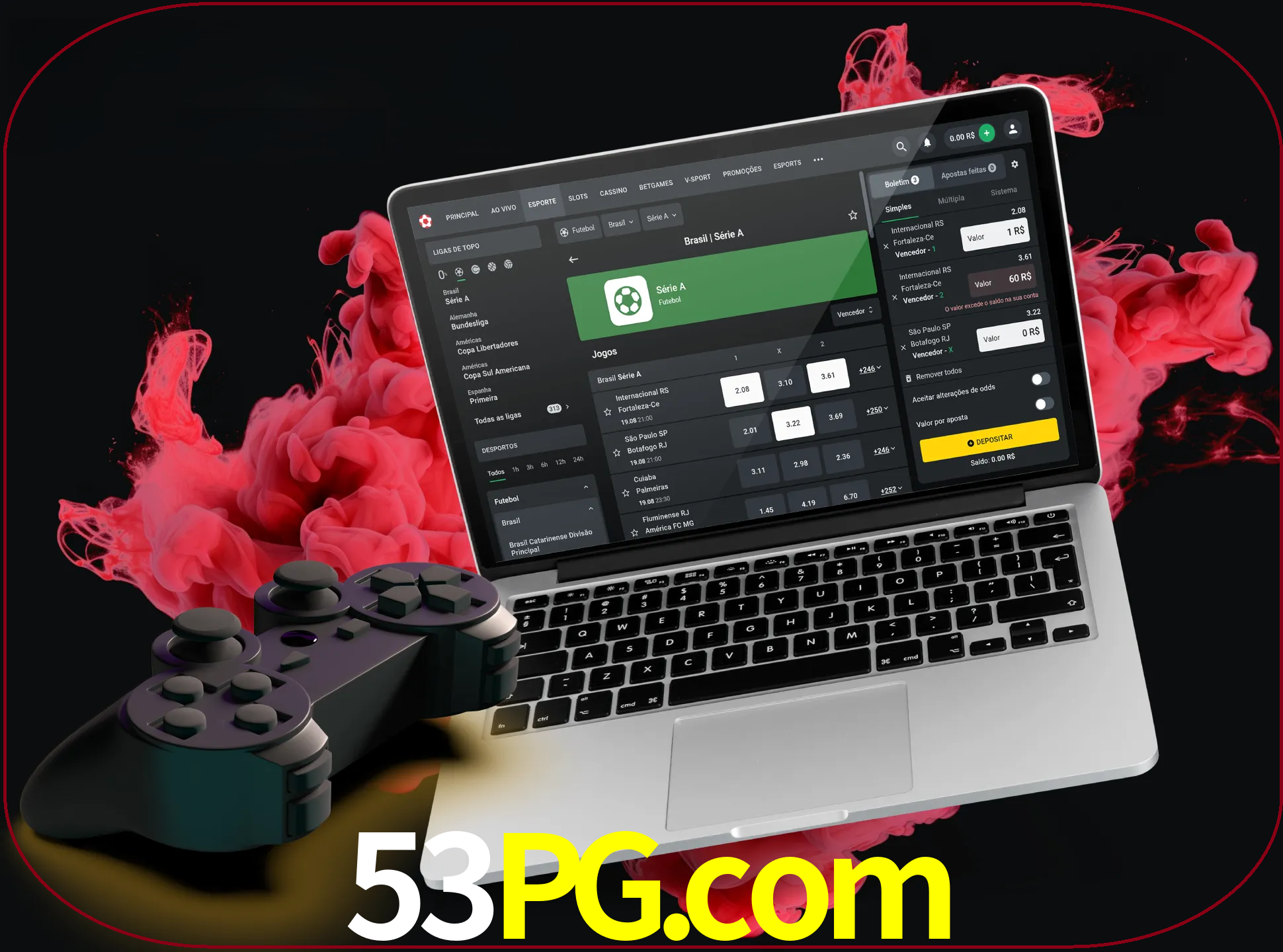 Visite a secção especial de jogos de vídeo em 53pg para descobrir em que jogos pode apostar e ganhar muito dinheiro.